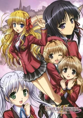 Fortune Arterial: Akai Yakusoku Poster